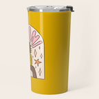 Gemini Pineapple Travel Mug Gallery Image 2