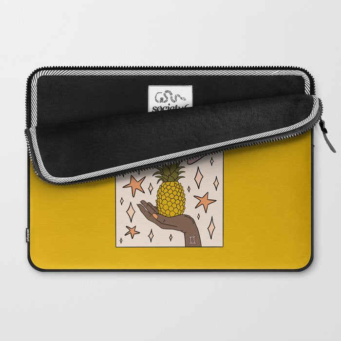 Gemini Pineapple Laptop Sleeve Gallery Image 2
