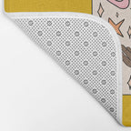 Gemini Pineapple Bath Mat Gallery Image 2