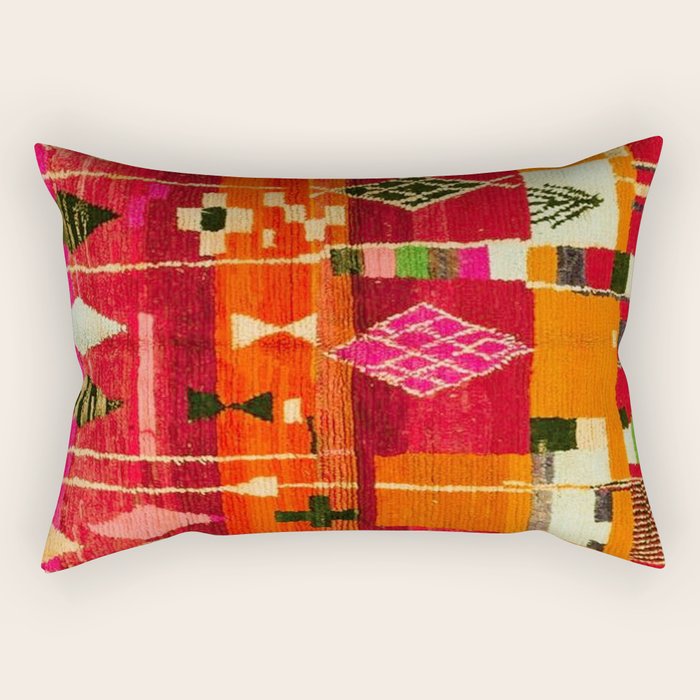 Moroccan Berber Traditional Style Rectangular Pillow Gallery Image 2