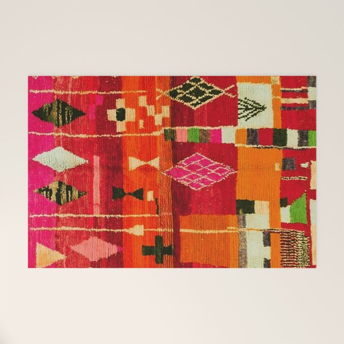 Moroccan Berber Traditional Style Welcome Mat Gallery Image 1