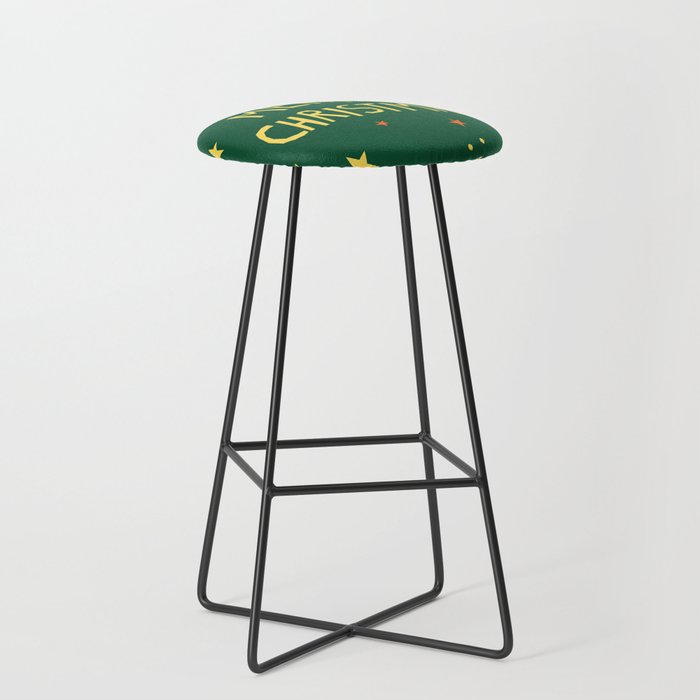 Merry Christmas hand lettering Stool Gallery Image 1