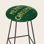 Merry Christmas hand lettering Stool Gallery Image 2