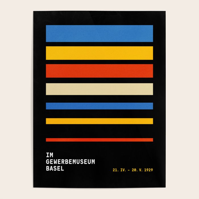 Stripes | Bauhaus V Poster Gallery Image 1