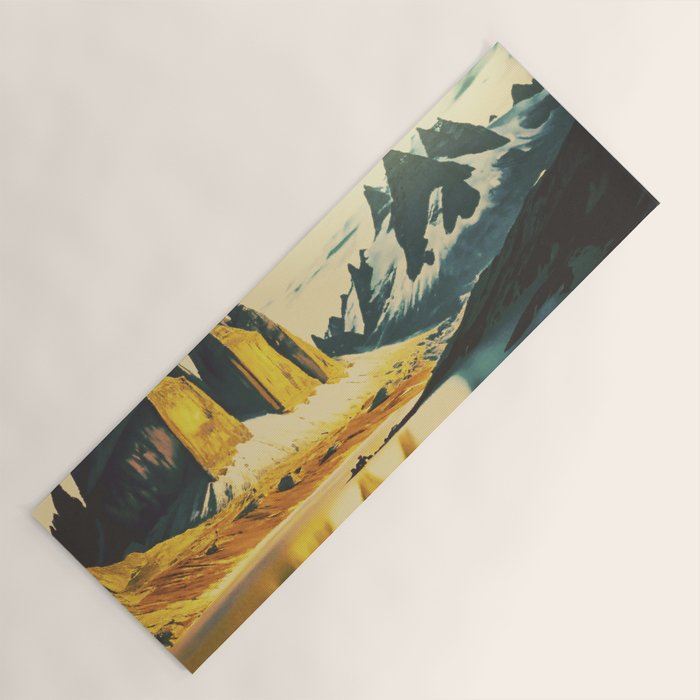 Travelling the Zenken Plains Yoga Mat Gallery Image 1