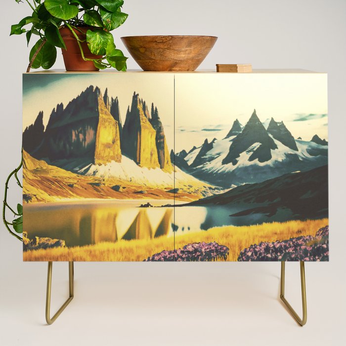 Travelling the Zenken Plains Credenza Gallery Image 1