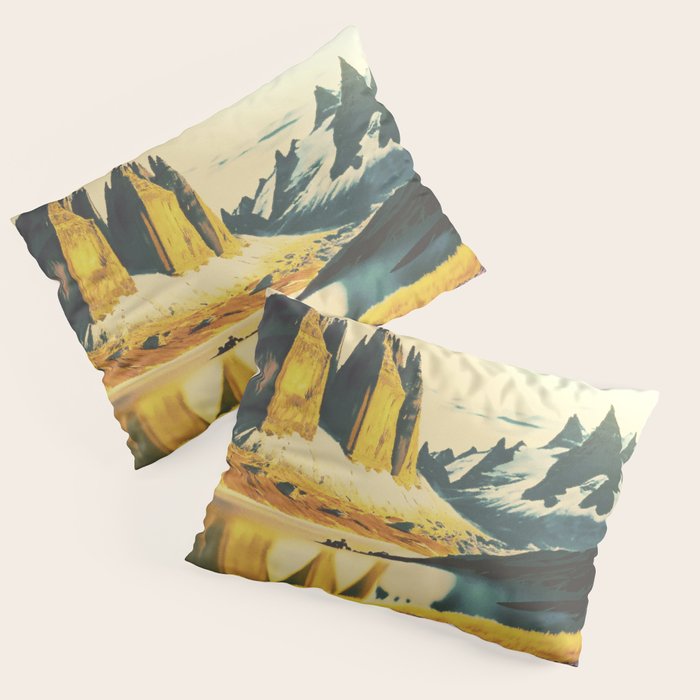 Travelling the Zenken Plains Pillow Sham Gallery Image 1
