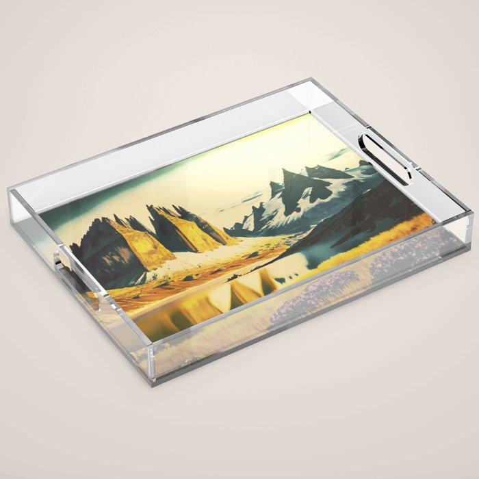 Travelling the Zenken Plains Acrylic Tray Gallery Image 1