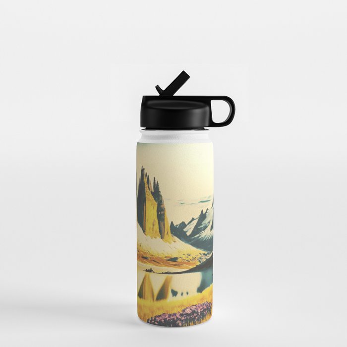 Travelling the Zenken Plains Water Bottle Gallery Image 1