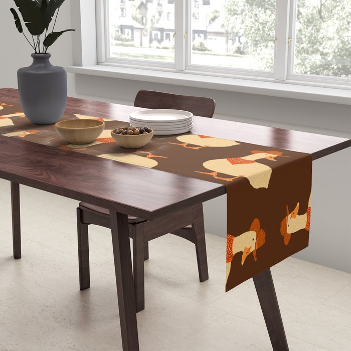 Bo The Cowboy Duck Table Runner Gallery Image 2