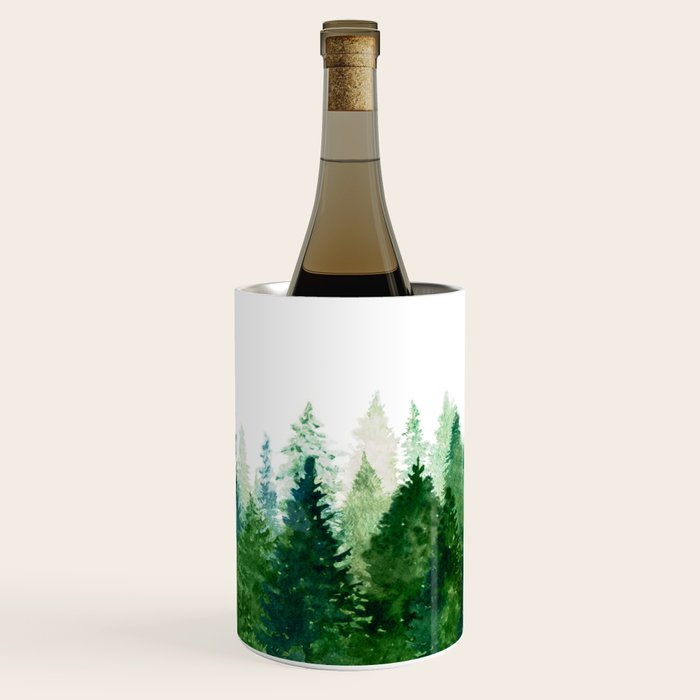Pine Trees 2 Wine Chiller Gallery Image 2