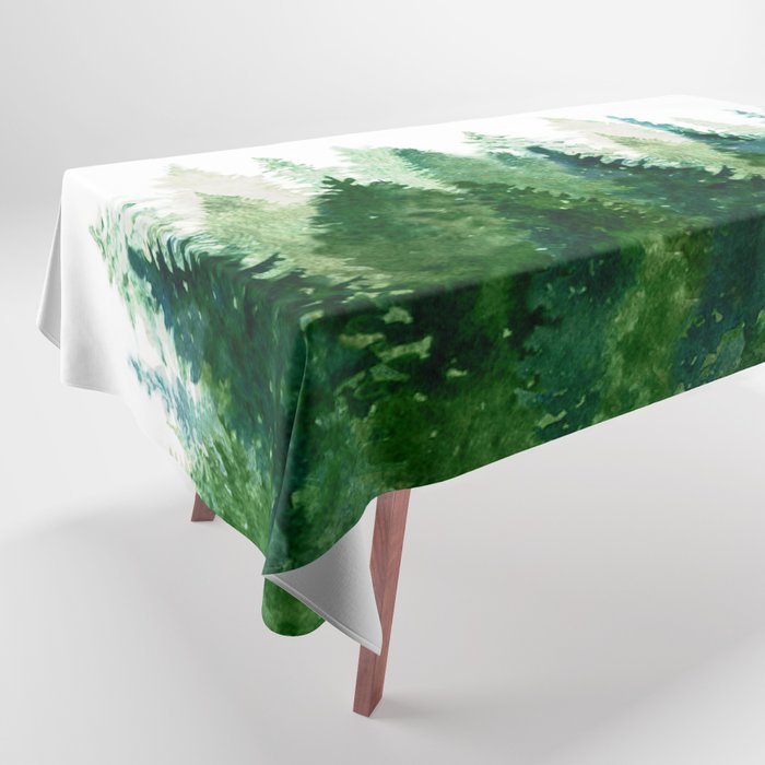 Pine Trees 2 Tablecloth Gallery Image 1