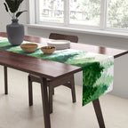 Pine Trees 2 Table Runner Gallery Image 2