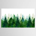 Pine Trees 2 Tablecloth Gallery Image 2