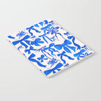 Whimsical Blue Bow Pattern - Perfect for Creative Holiday and Winter Projects Notebook Gallery Image 2