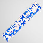 Whimsical Blue Bow Pattern - Perfect for Creative Holiday and Winter Projects Table Runner Gallery Image 3