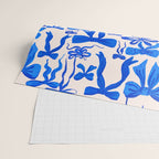Whimsical Blue Bow Pattern - Perfect for Creative Holiday and Winter Projects Wrapping Paper Gallery Image 2