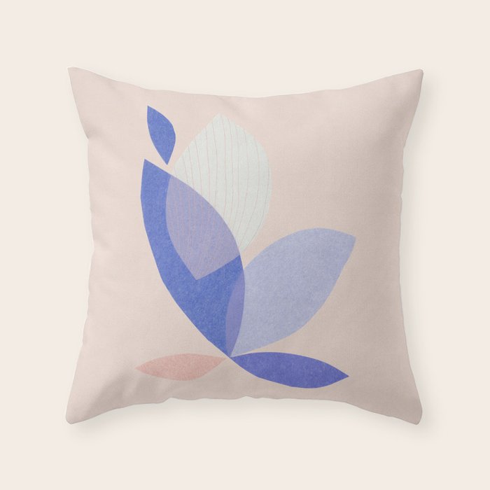 Petals #4 Throw Pillow Gallery Image 6