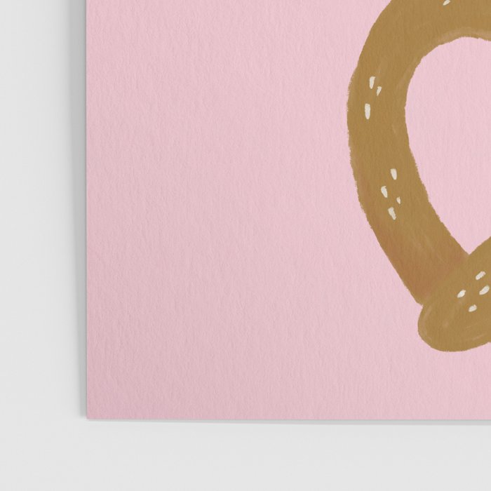 Pretzel Pattern - Blush Poster Gallery Image 3