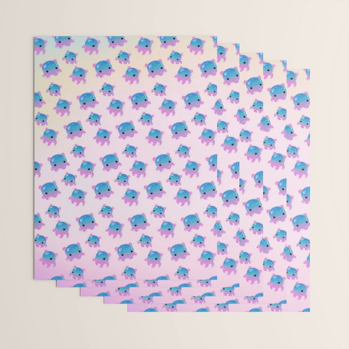 Grimpoteuthis (Dumbo Octopus) Wrapping Paper Gallery Image 3