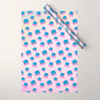 Grimpoteuthis (Dumbo Octopus) Wrapping Paper Gallery Image 1
