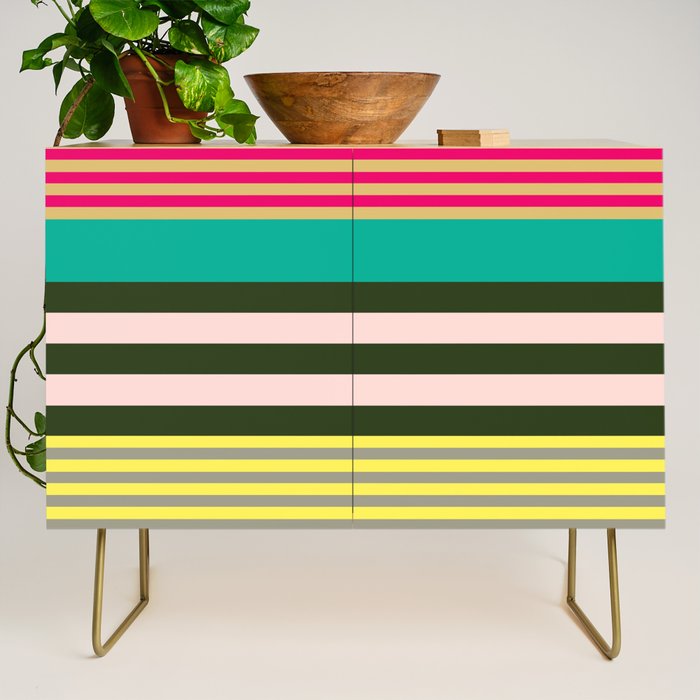 stripe pattern 02 Credenza Gallery Image 1