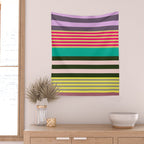 stripe pattern 02 Wall Tapestry Gallery Image 2