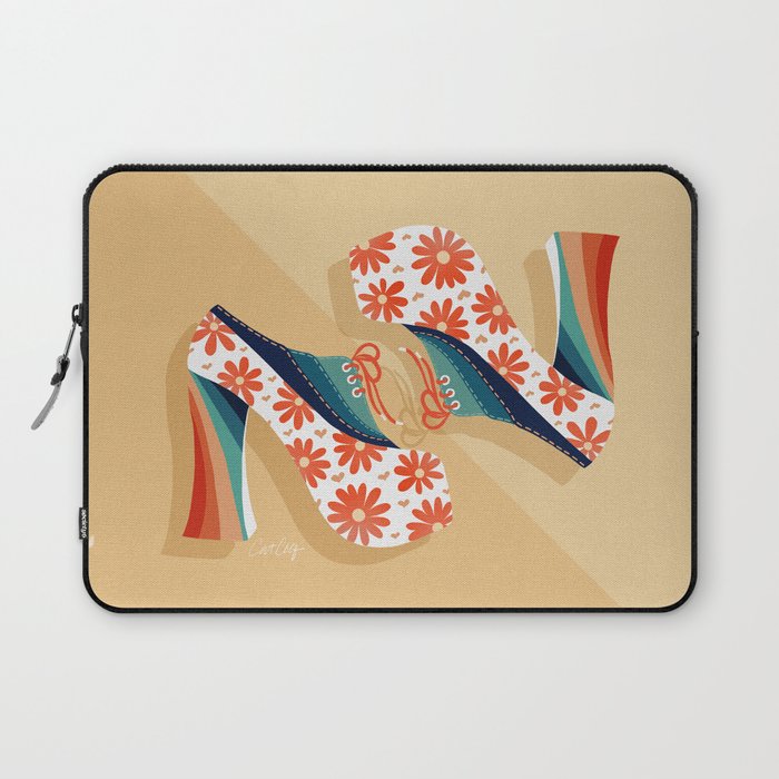 Disco Platforms â Retro Rainbow Laptop Sleeve Gallery Image 1