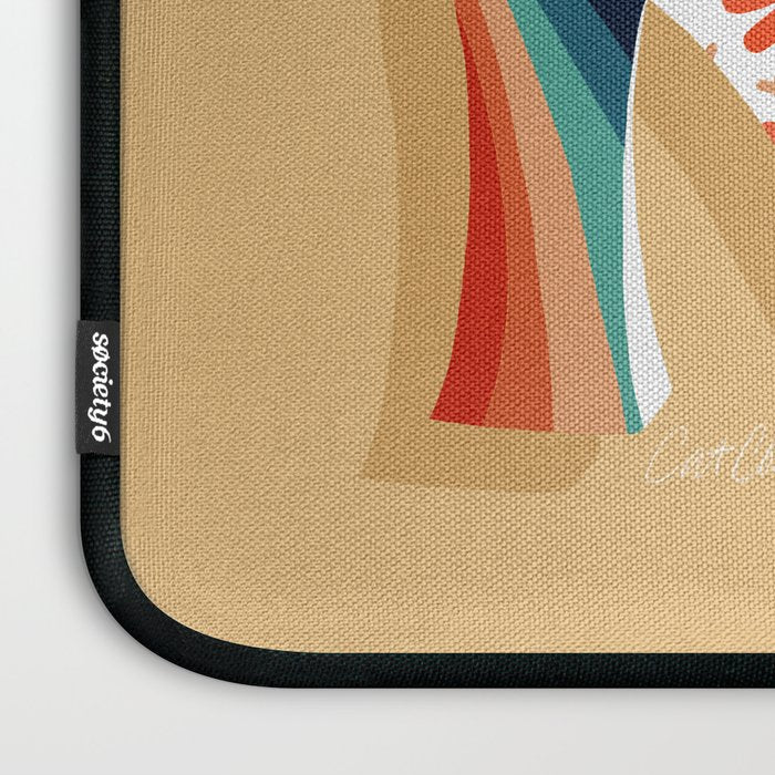 Disco Platforms â Retro Rainbow Laptop Sleeve Gallery Image 3