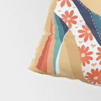 Disco Platforms â Retro Rainbow Pillow Sham Gallery Image 4