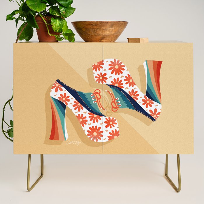 Disco Platforms â Retro Rainbow Credenza Gallery Image 1