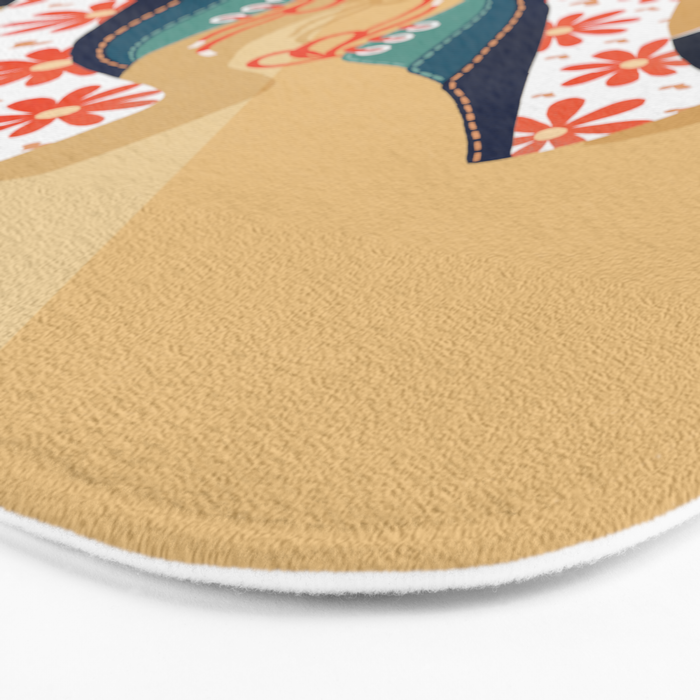 Disco Platforms â Retro Rainbow Bath Mat Gallery Image 3