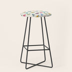 Tropical Butterflies Stool Gallery Image 1