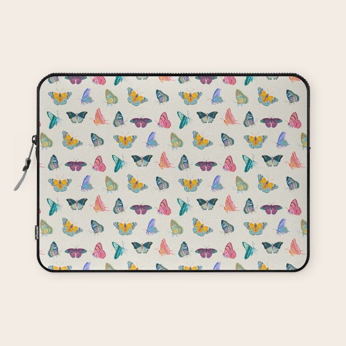 Tropical Butterflies Laptop Sleeve Gallery Image 1