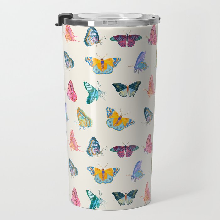 Tropical Butterflies Travel Mug Gallery Image 3