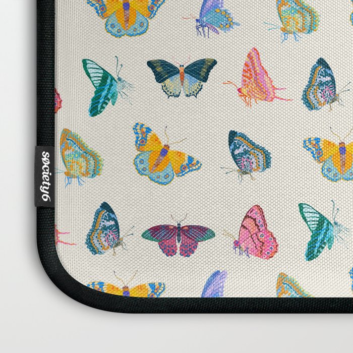 Tropical Butterflies Laptop Sleeve Gallery Image 3