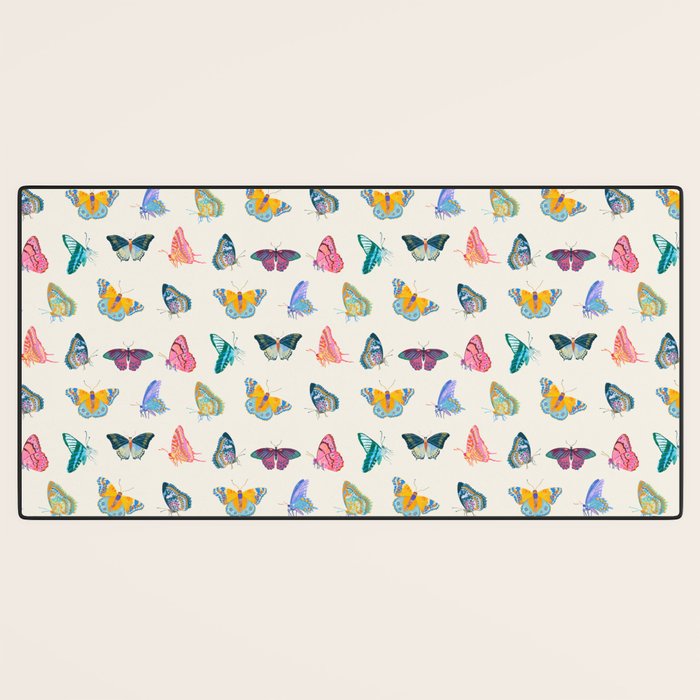 Tropical Butterflies Desk Mat Gallery Image 3