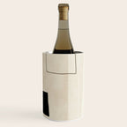 Minimalist Beige Black Japandi Artwork I Wine Chiller Gallery Image 2