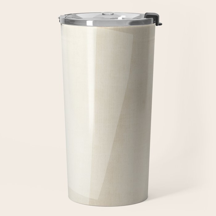 Minimalist Beige Black Japandi Artwork I Travel Mug Gallery Image 2
