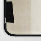 Minimalist Beige Black Japandi Artwork I Laptop Sleeve Gallery Image 3