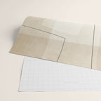 Minimalist Beige Black Japandi Artwork I Wrapping Paper Gallery Image 2