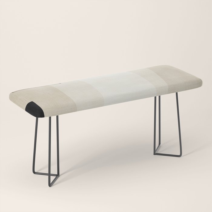Minimalist Beige Black Japandi Artwork I Bench Gallery Image 1