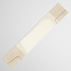 Minimalist Beige Black Japandi Artwork I Table Runner Gallery Image 3