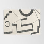 Abstract line art 29 Rug Gallery Image 2