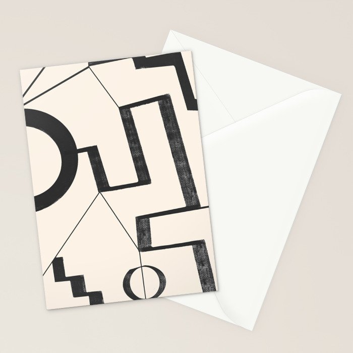 Abstract line art 29 Stationery Card Gallery Image 2