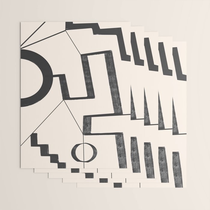 Abstract line art 29 Wrapping Paper Gallery Image 3