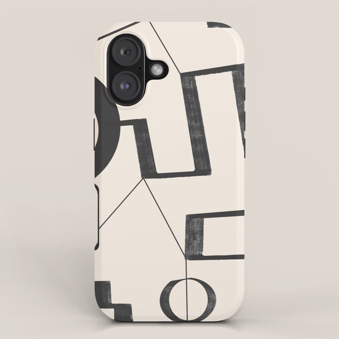 Abstract line art 29 iPhone Case Gallery Image 1