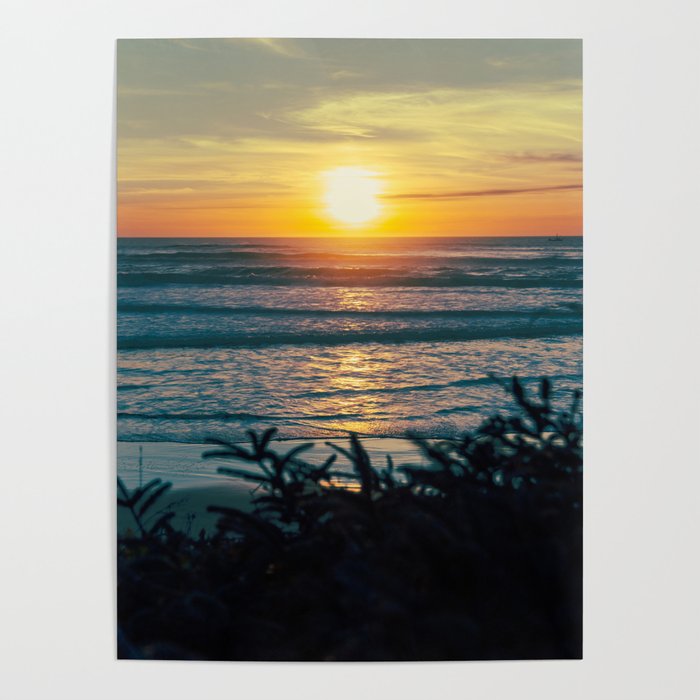 Coastal Sunset Poster Gallery Image 1