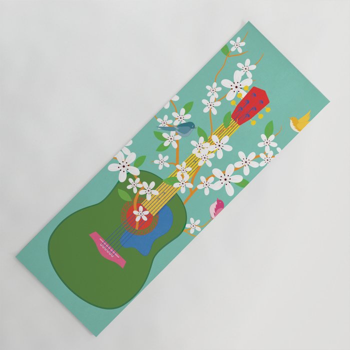 Melody in Bloom 2 Yoga Mat Gallery Image 1
