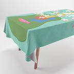 Melody in Bloom 2 Tablecloth Gallery Image 1